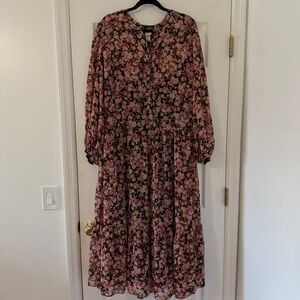 H&M Women’s Floral Pink Dress